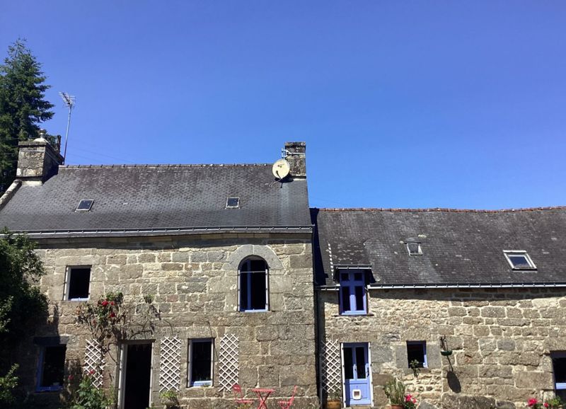 4 bed property for sale in Brittany, Cotes D'armor, LescouetGouarec, £