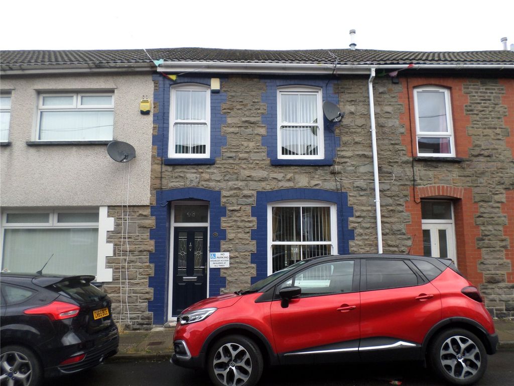 3 bed terraced house for sale in Glyn Street, Glynfach, Porth, Rhondda Cynon Taff CF39, £159,995