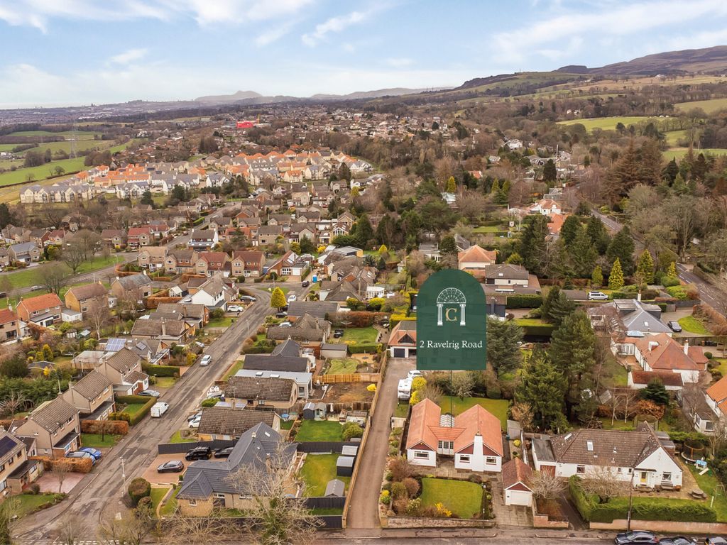 3 bed detached bungalow for sale in Ravelrig Road, Balerno EH14, £