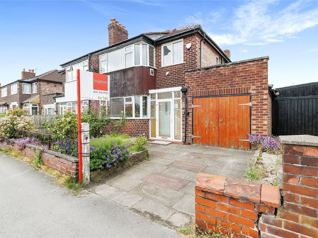 3 bed semidetached house for sale in Burnage Lane, Manchester, Greater