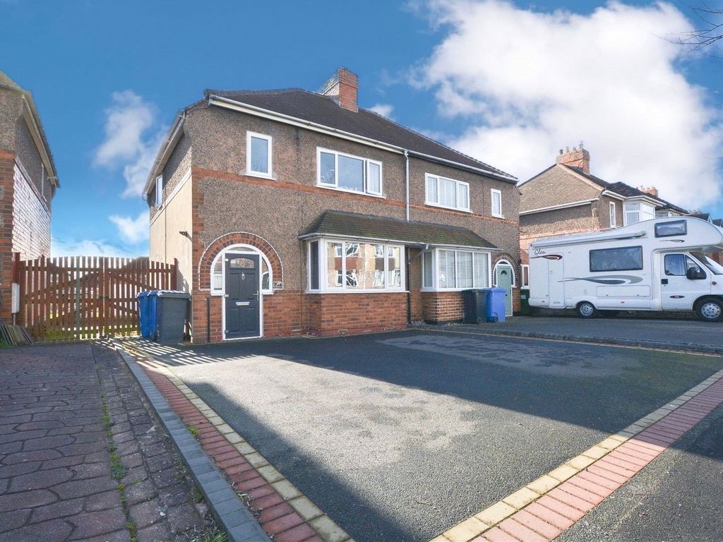 3 bed semi-detached house for sale in jonkel avenue, hockley, tamworth, staffordshire b77