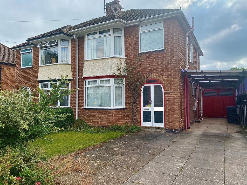 3 bed semidetached house for sale in Almond Grove, Rugby CV21 Zoopla