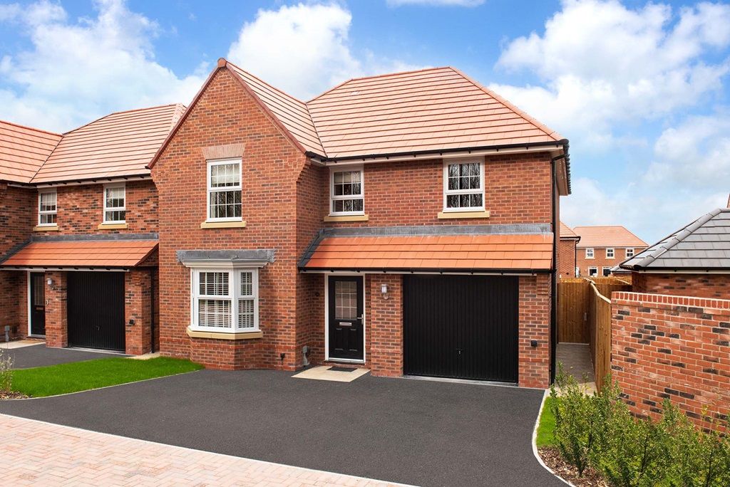 New home, 4 bed detached house for sale in "Meriden" at Walton Road