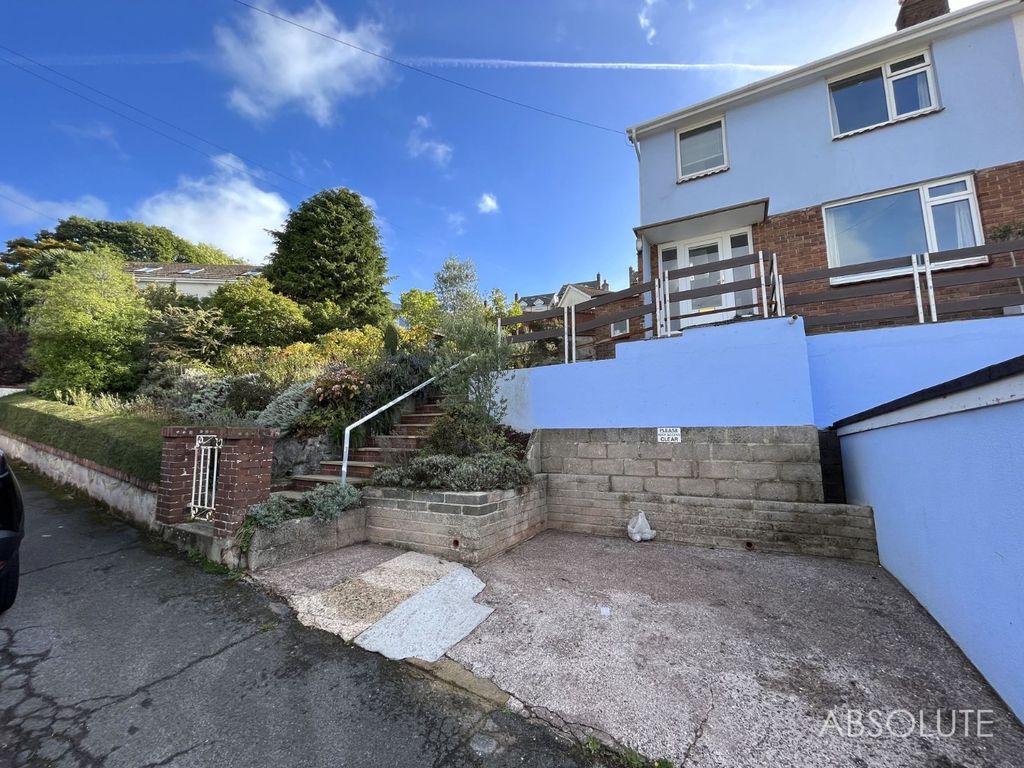 3 bed semidetached house to rent in Deer Park Avenue, Teignmouth TQ14