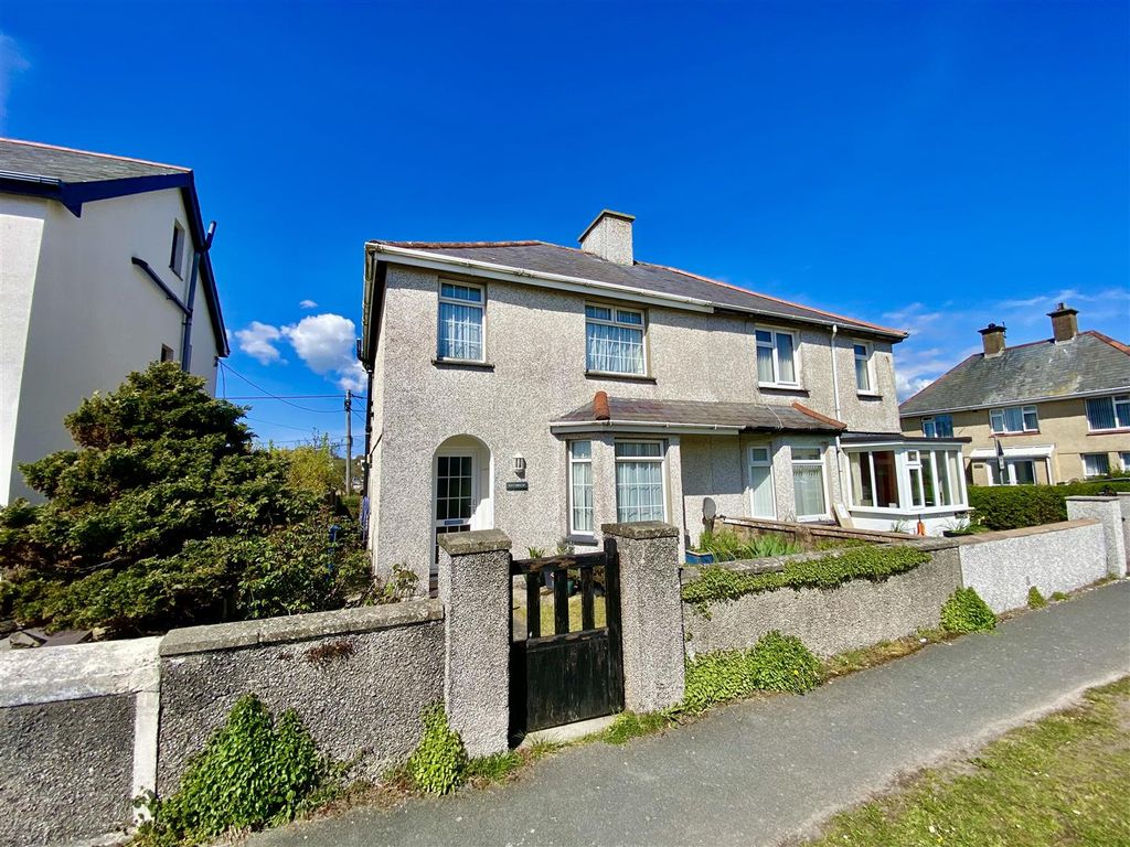 3 Bed Semi-detached House For Sale In Ffordd Mela, Pwllheli LL53 - Zoopla