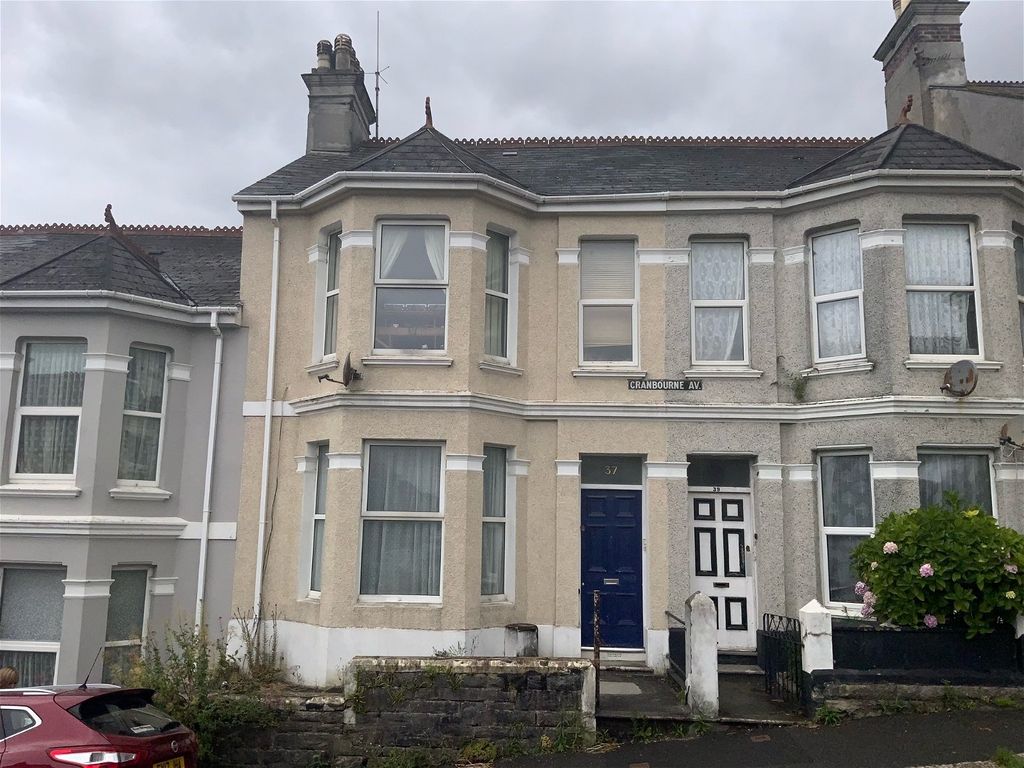 2 bed flat for sale in 37 Cranbourne Avenue, St Judes, Plymouth PL4, £