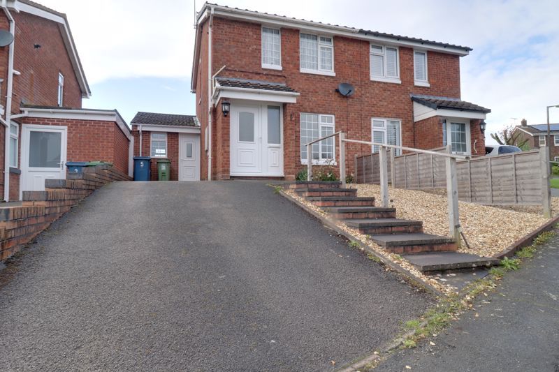 2 bed semidetached house to rent in Brookhouse Way, Gnosall, Stafford