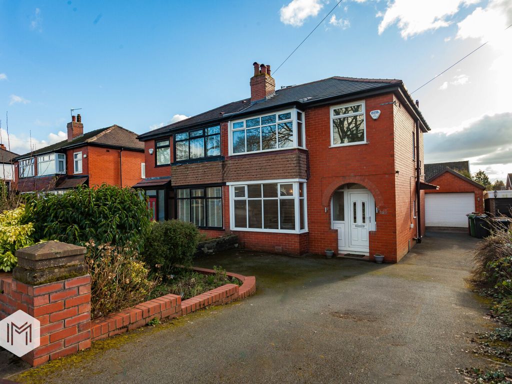 3 bed semidetached house for sale in Longsight, Harwood, Bolton BL2, £