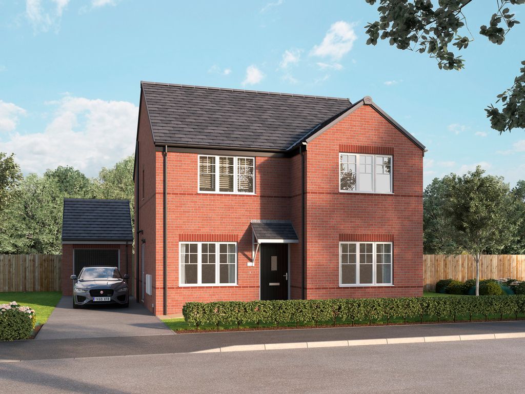 New home, 3 bed semidetached house for sale in "The Fernlee" at