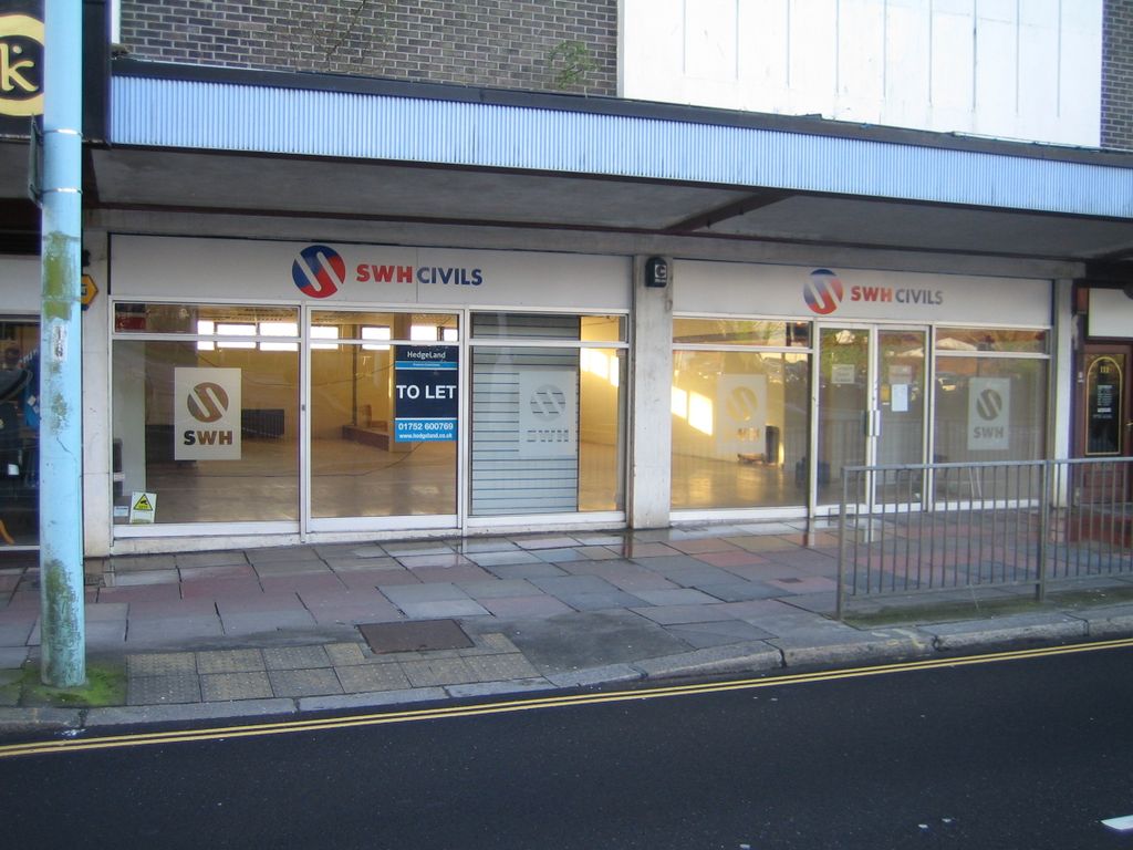 Retail premises to let in Mayflower Street, Plymouth PL1, £25,500 pa