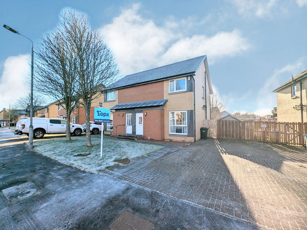 3 bed semidetached house for sale in Empire Way, Motherwell ML1, £