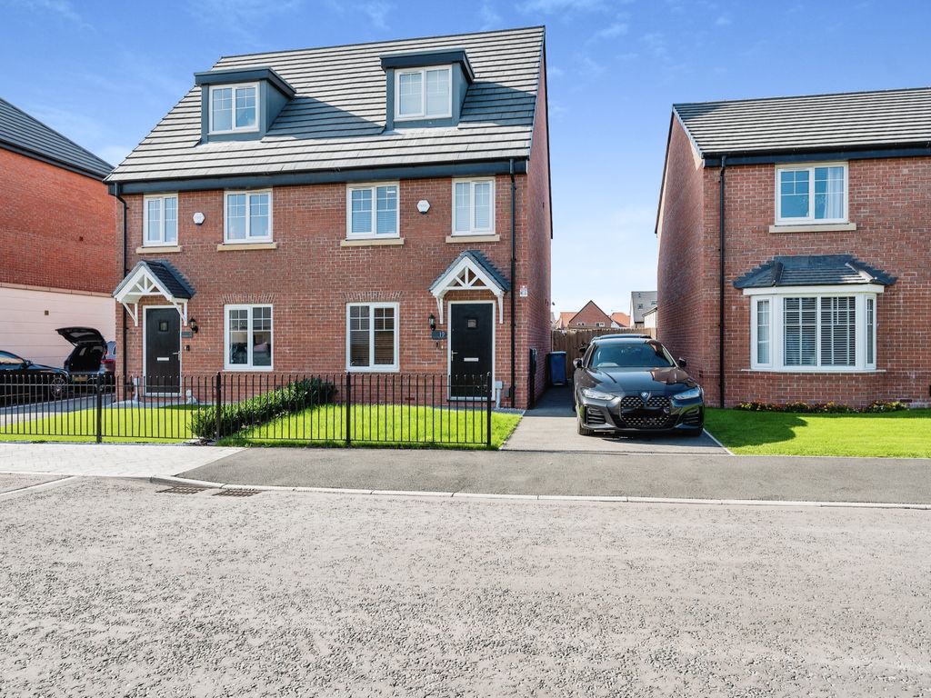 3 bed semidetached house for sale in Bravo Way, Great Sankey