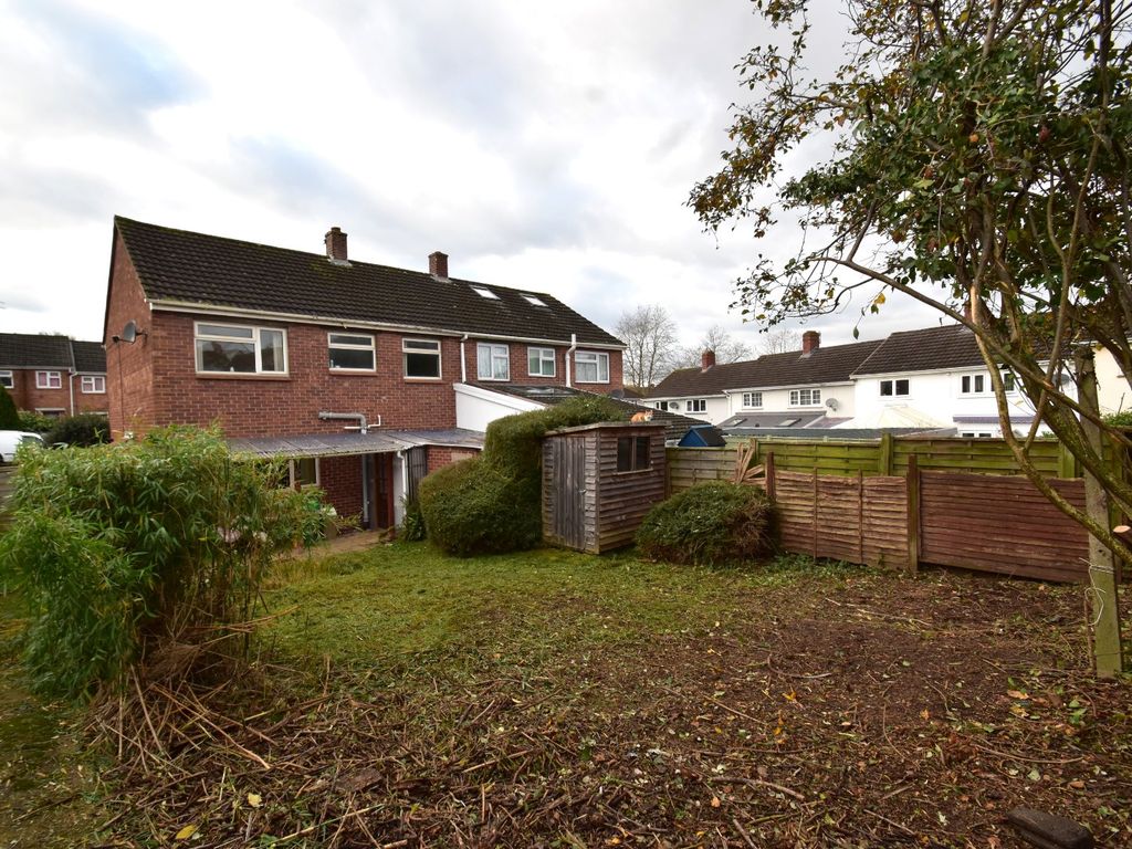 4 bed semidetached house for sale in Lazenby Road, Tiverton, Devon