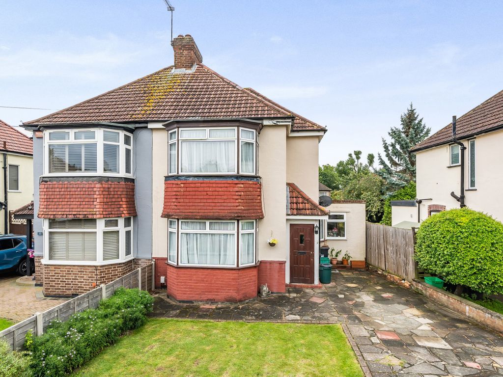 3 bed semidetached house for sale in Brookmead Way, Orpington BR5, £