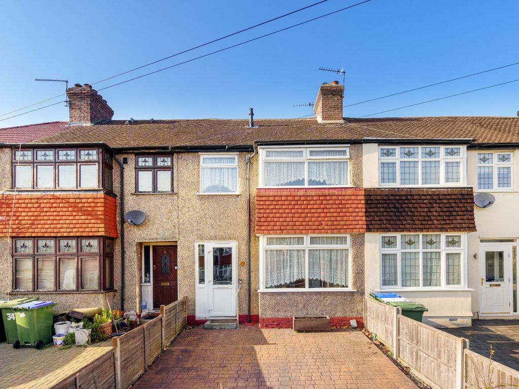 3 bed terraced house for sale in Clovelly Road, Bexleyheath, Kent DA7