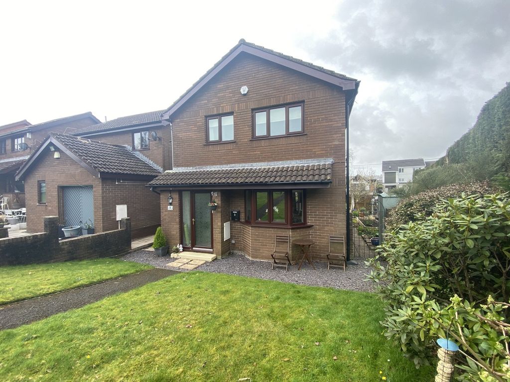 4 bed detached house for sale in Llys Sant Teilo, Llangyfelach, Swansea
