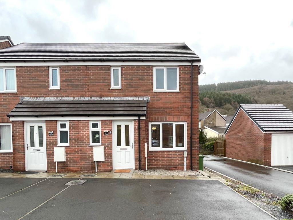 3 bed semidetached house for sale in Ffordd Y Glowyr, Mountain Ash