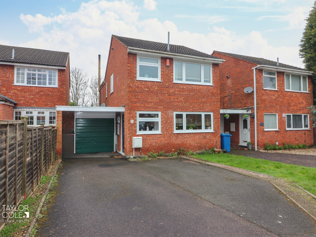 3 bed link detached house for sale in Blenheim Close, Tamworth B77, £