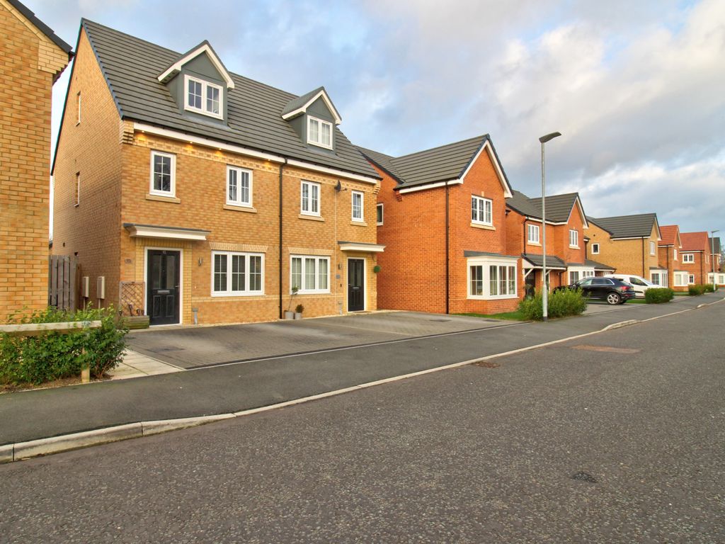 3 bed semidetached house for sale in Orchard Way, Bedlington NE22, £190,000 Zoopla