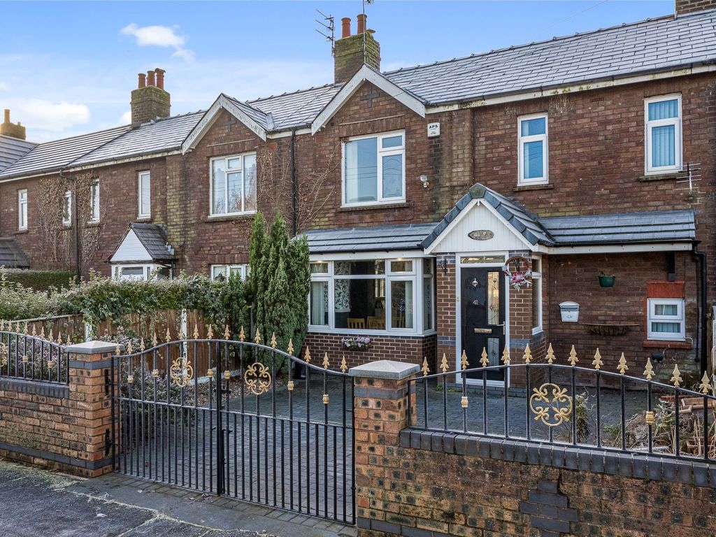 3 bed terraced house for sale in Southport Road, Lydiate L31, £240,000