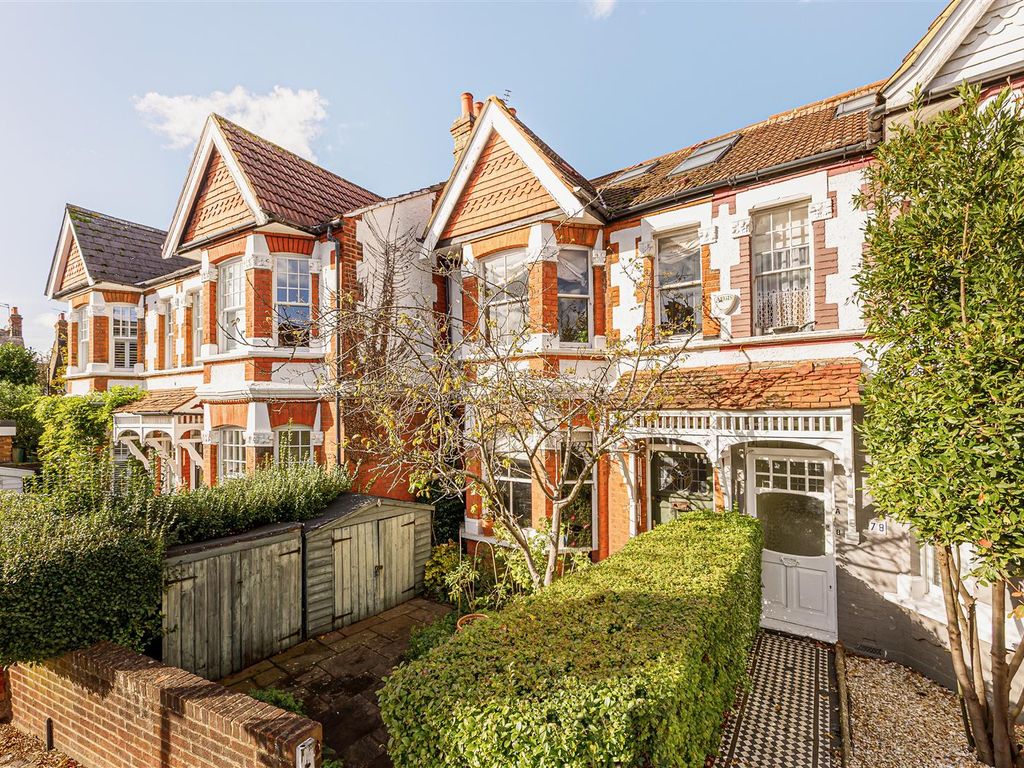 4 bed terraced house for sale in Leighton Road, London W13, £985,000
