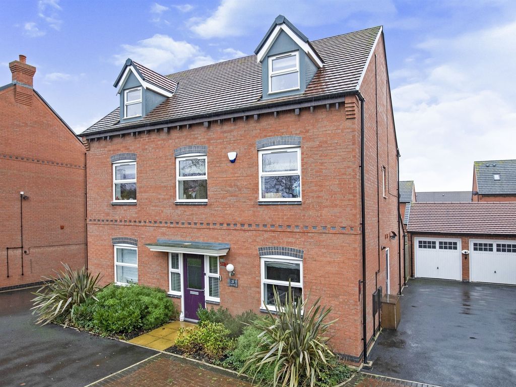 5 bed detached house for sale in Elborow Way, Cawston, Rugby CV22 Zoopla