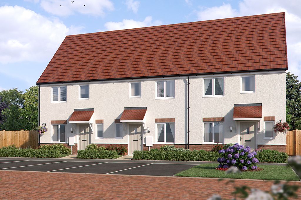 New home, 3 bed terraced house for sale in Freeman Drive, Ludgershall