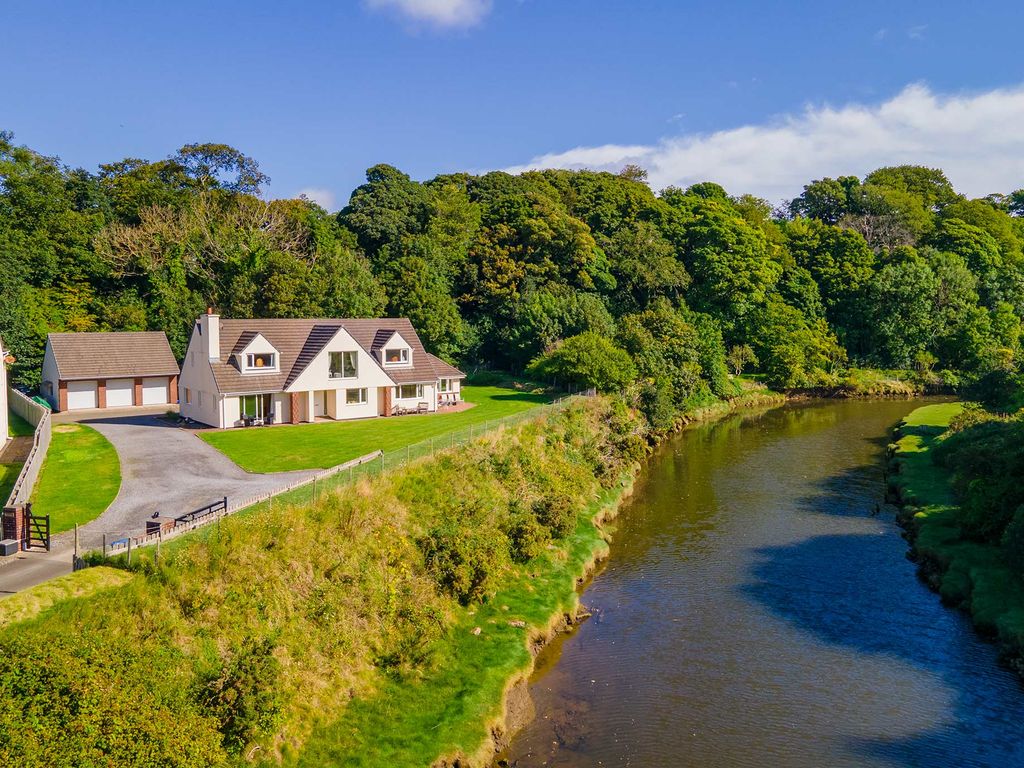 4 bed detached house for sale in Riverside, Gardeners Lane, Ramsey IM8