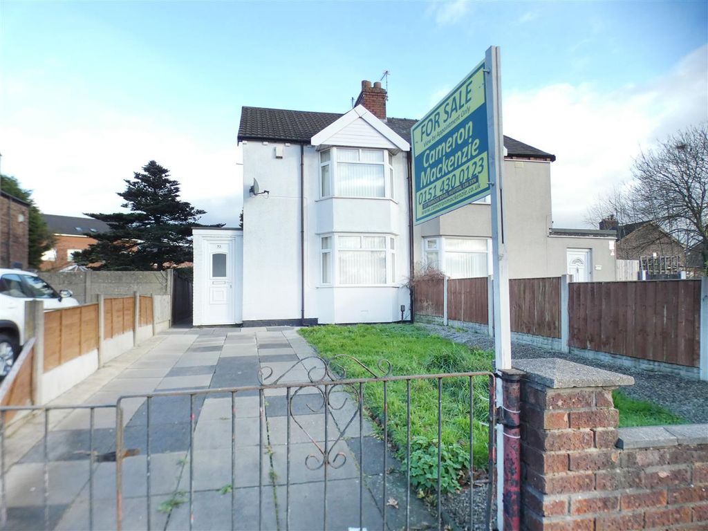 2 bed semidetached house for sale in Warrington Road, Prescot L34, £135,000 Zoopla