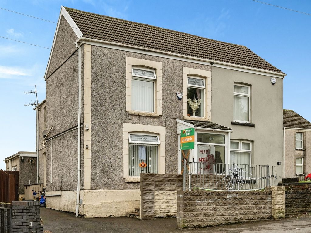 3 bed semidetached house for sale in Mansel Road, Bonymaen, Swansea