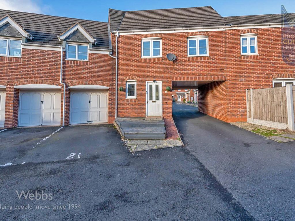 1 bed terraced house for sale in Windrush Close, Pelsall, Walsall WS3