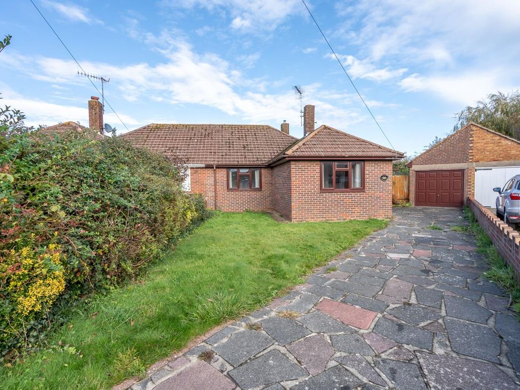 3 bed semidetached bungalow for sale in Fletcher Close, Rose Green