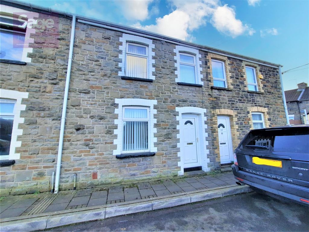 3 bed terraced house for sale in Torlais Street, Newbridge, Newport