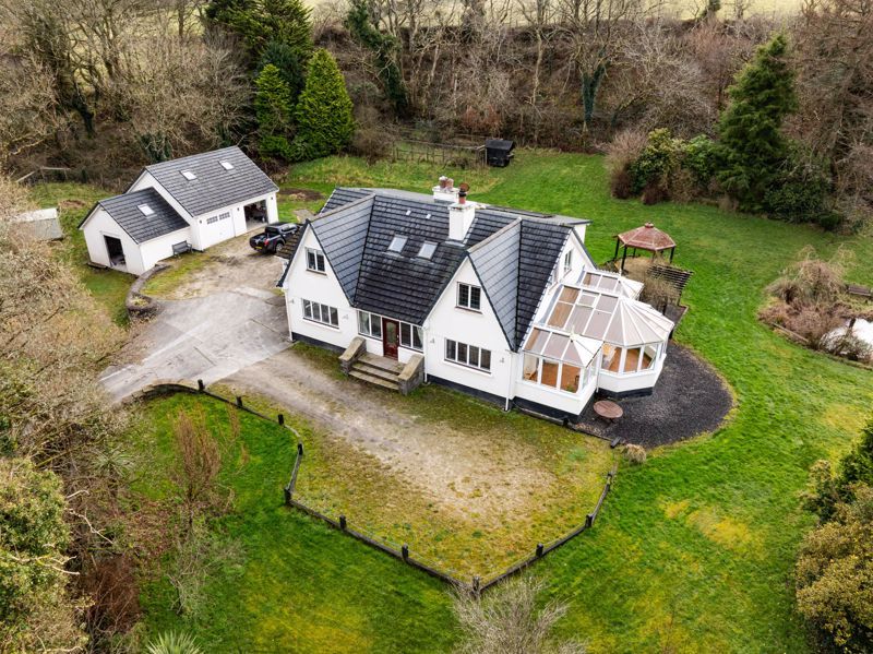 5 bed detached house for sale in Mullen Rhenass, Rhenass Road, Cronk Y