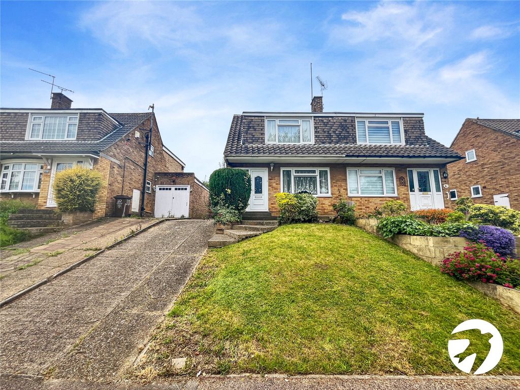 3 bed semidetached house for sale in Hever Croft, Rochester, Kent ME2, £280,000 Zoopla