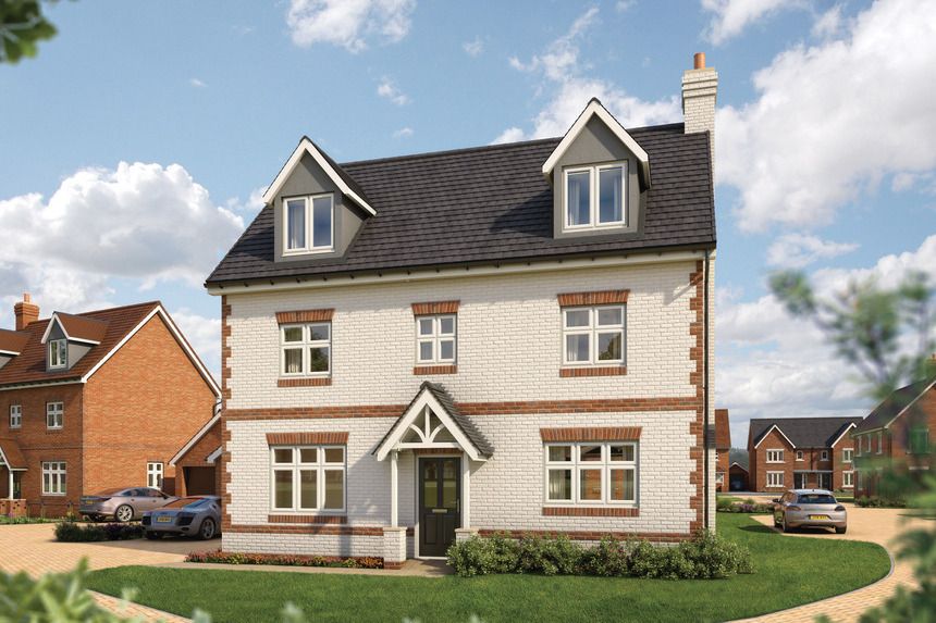 New home, 5 bed detached house for sale in "The Yew" at Old Broyle Road