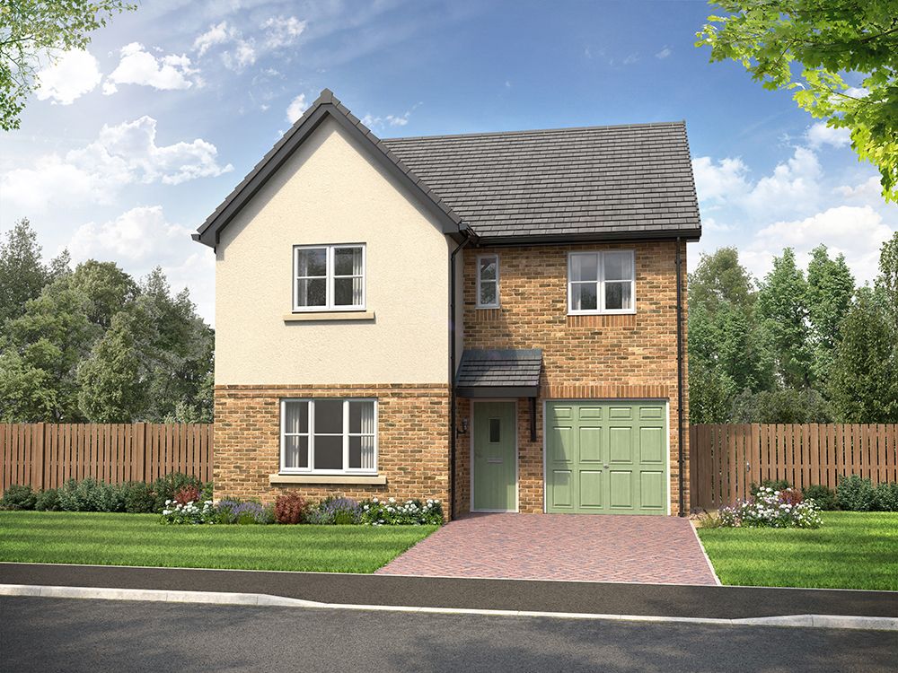 New home, 4 bed detached house for sale in "Sanderson" at Carleton Gate