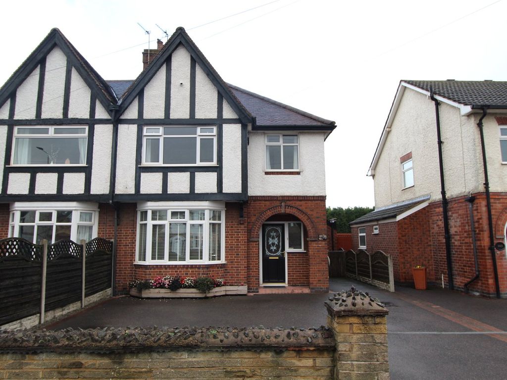 3 bed semidetached house for sale in Bardon Road, Coalville