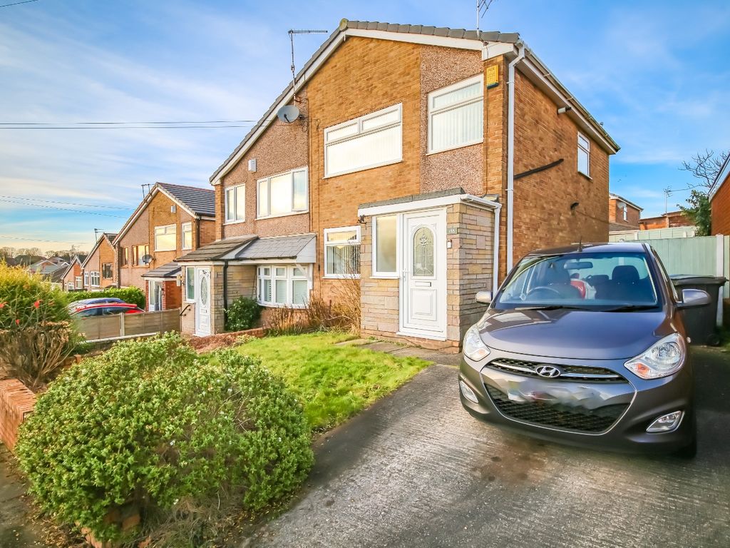 3 bed semidetached house for sale in Platt Lane, Wigan, Lancashire WN1