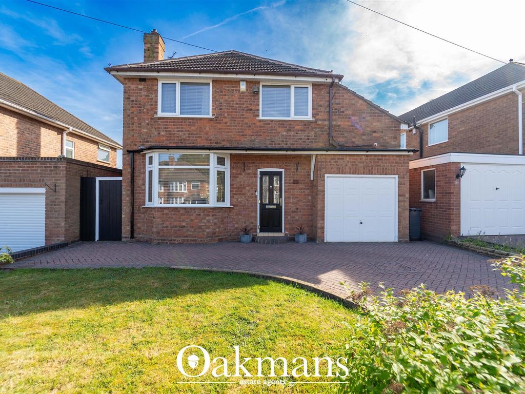 3 bed detached house for sale in Mayswood Road, Solihull B92, £390,000