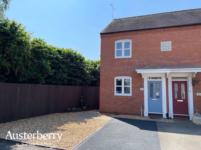 2 bed semidetached house to rent in Abbey Road, Rocester, Uttoxeter