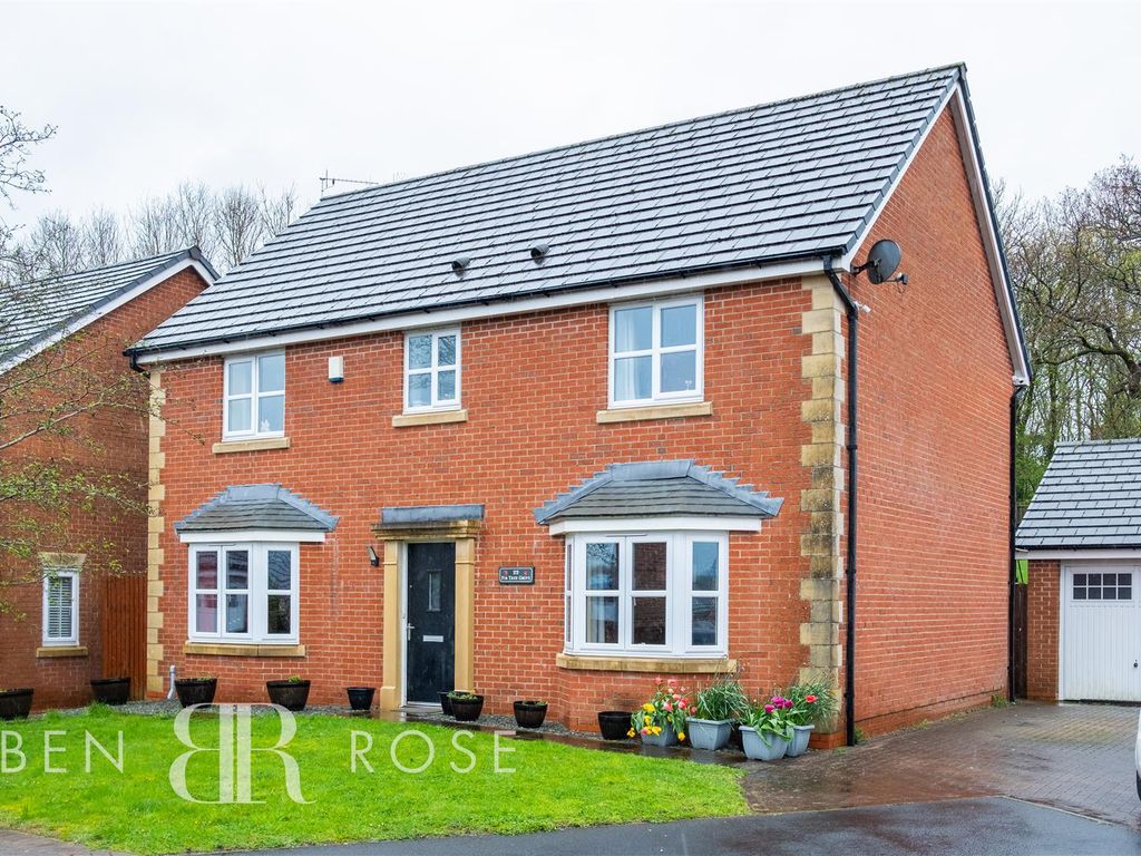 4 bed detached house for sale in Fir Tree Grove, ClaytonLeWoods, Chorley PR6, £439,995 Zoopla