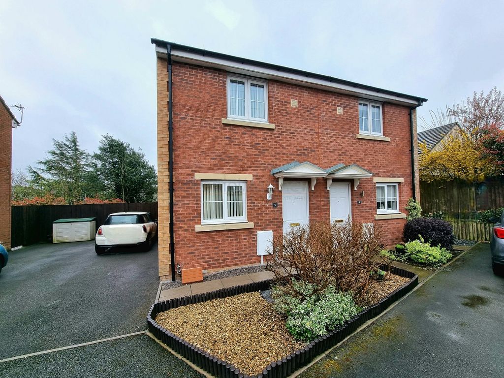 2 bed semidetached house for sale in Clos Y Cudyll Coch, Broadlands