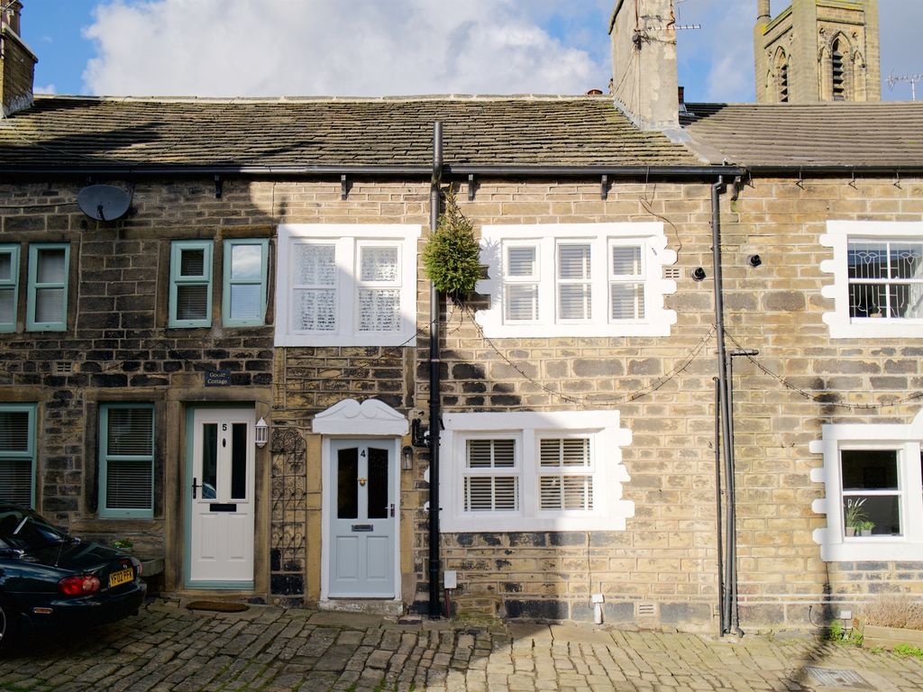 2 bed terraced house for sale in Exchange, Honley, Holmfirth HD9, £