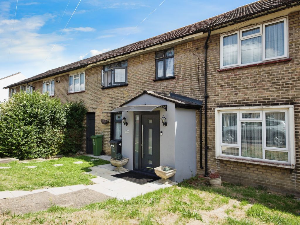 3 bed terraced house for sale in Listowel Road, Dagenham RM10, £425,000