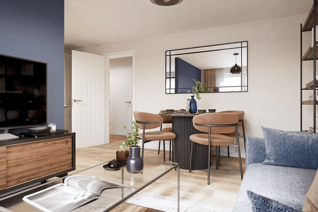 New home, 2 bed flat for sale in "The Nicol Plot 155" at Sandilands