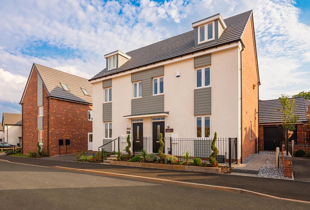 New home, 3 bed semidetached house for sale in at Martin Drive, Stafford ST16, £