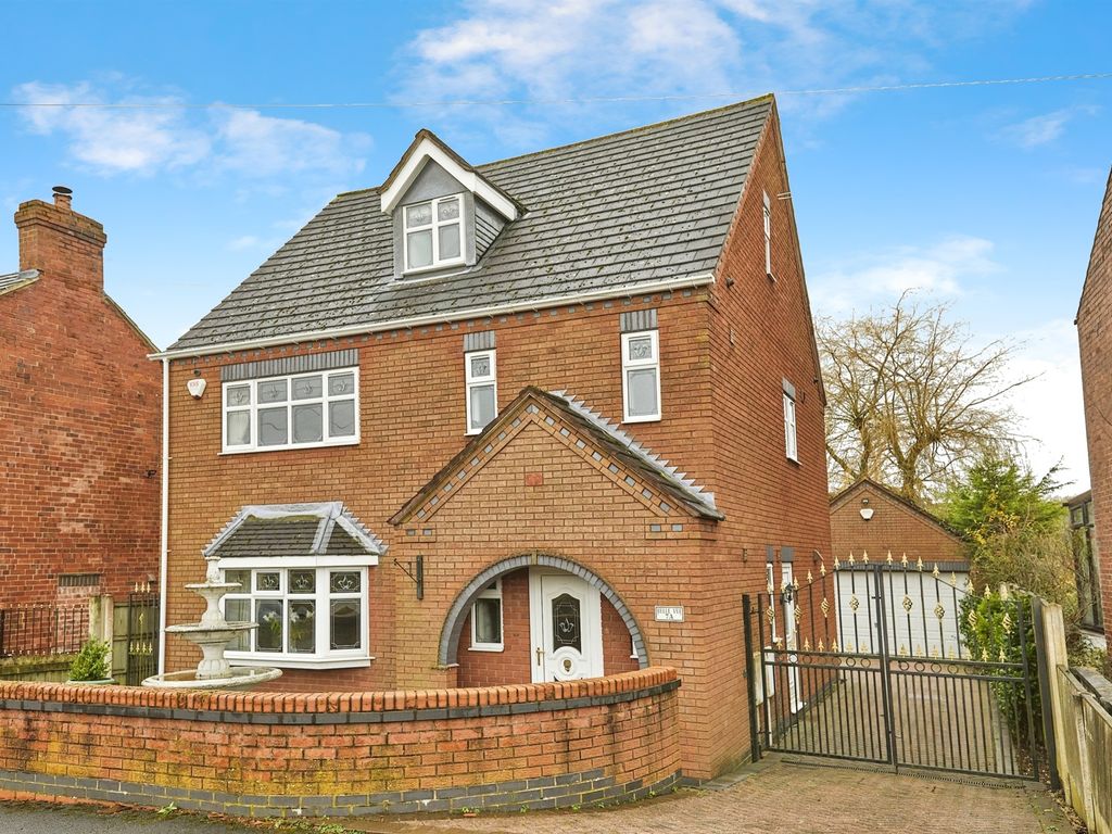 5 bed detached house for sale in Main Road, Lower Hartshay, Ripley DE5