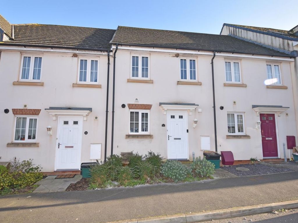 2 bed terraced house for sale in Swallow Way, Cullompton EX15, £225,000