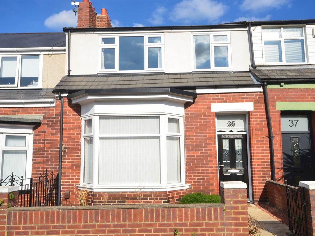 3 bed terraced house for sale in Colchester Terrace, Sunderland SR4, £